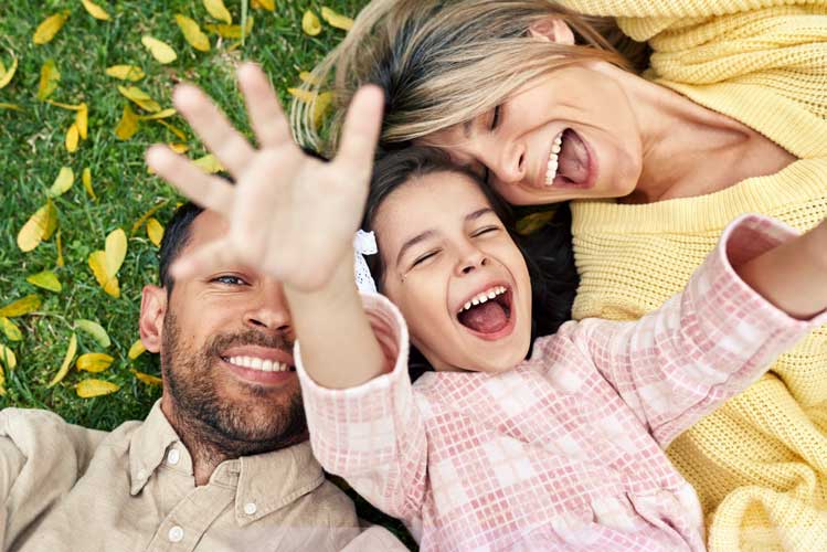 Fotografia de família com sentimento e emoção