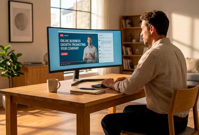 Webinar Online Para Promover Seu Negócio - All In One Producer