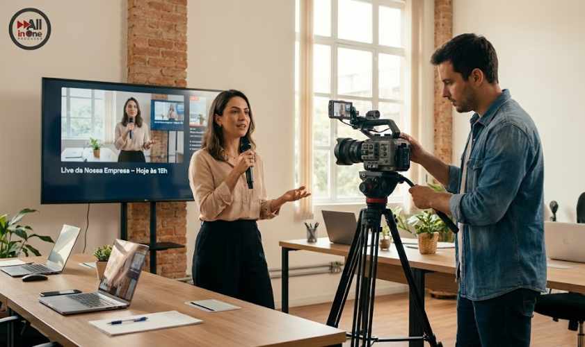 Transmissão ao vivo SJC - Como garantir a melhor qualidade de sinal - All In One Producer