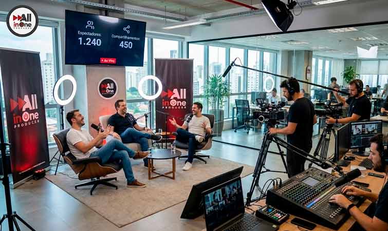 All In One Producer - Dicas para gravar um podcast perto de mim