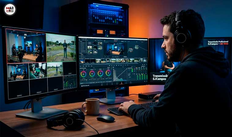 All In One Producer - Inovação em transmissão ao Vivo em Transmissão ao Vivo em São José dos Campos