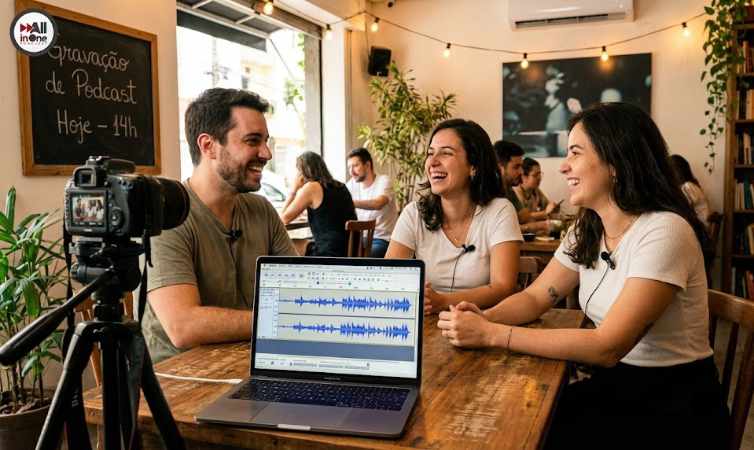 Como Gravar um Podcast de Sucesso - All In One Producer