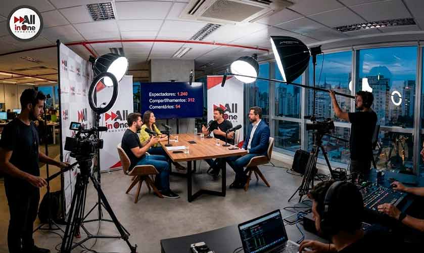 Equipe Profissional de Gravação em São Paulo SP