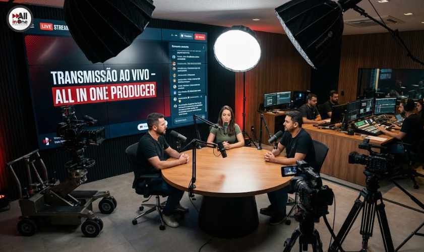 Interagir com ouvintes do podcast com transmissão ao vivo