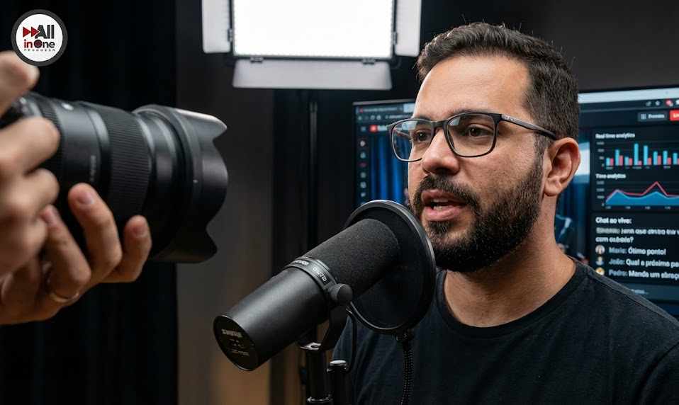 Transmissão ao vivo próximo de mim