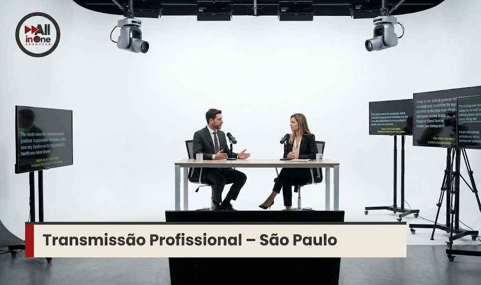 Economize dinheiro na transmissão ao vivo - preço acessível e qualidade garantida --All In One Producer