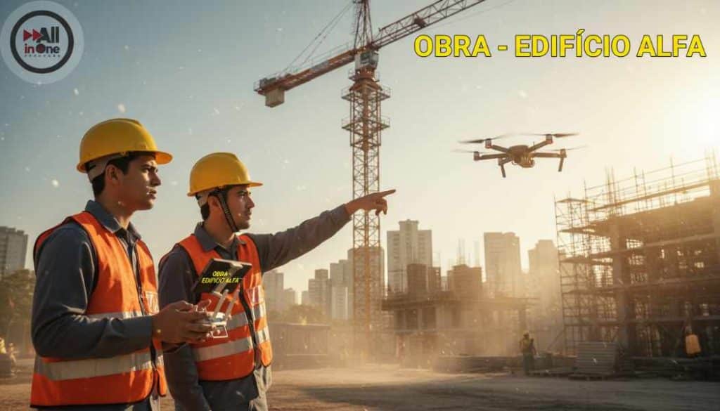 Curso de filmagem com drone para engenheiros
