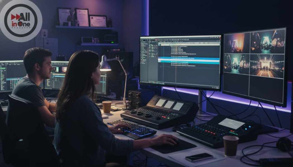 Edição de vídeo profissional