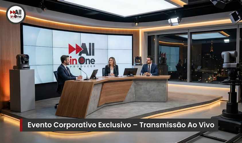 Transmissão ao vivo para TV em São Paulo