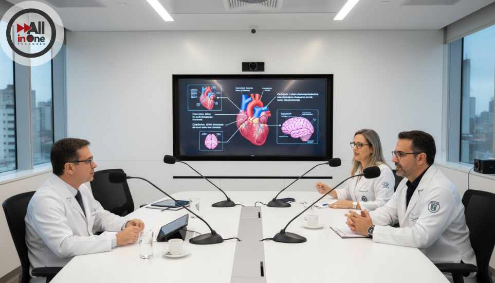 Gravação de Podcast para Médicos