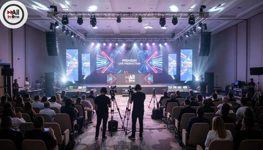 Empresa Transmissão ao Vivo em Mauá SP - All In One Producer