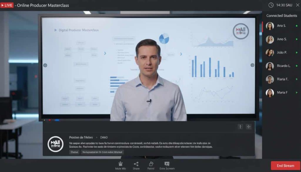 Empresda Transmissão ao Vivo Santo André - All In One Producer