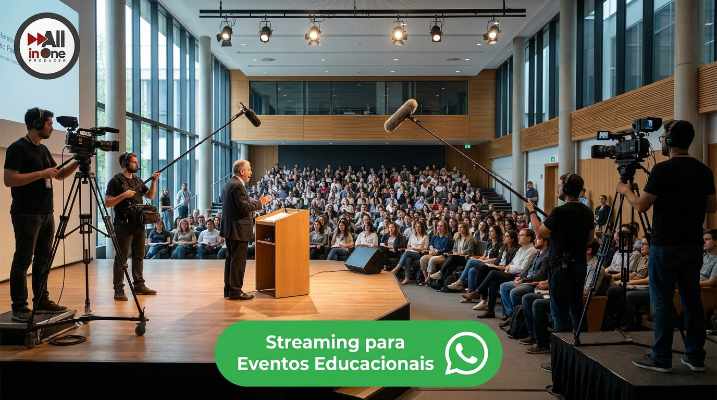 Streaming para Universidades em São Paulo - Peça proposta agora!