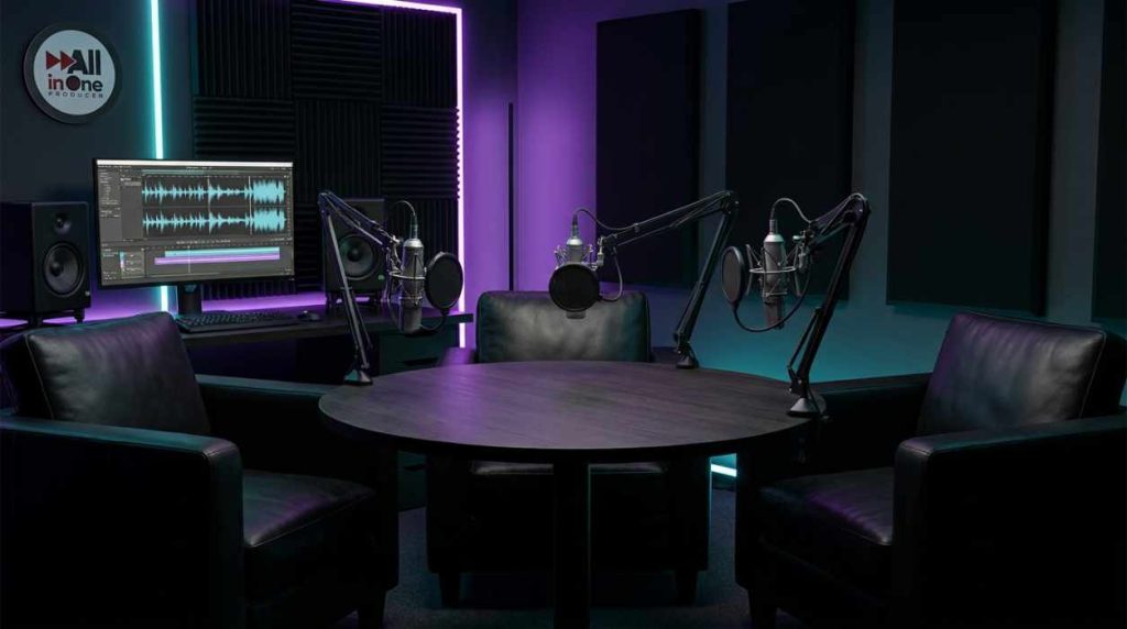 Estúdio de Gravação de Podcast Profissional SP
