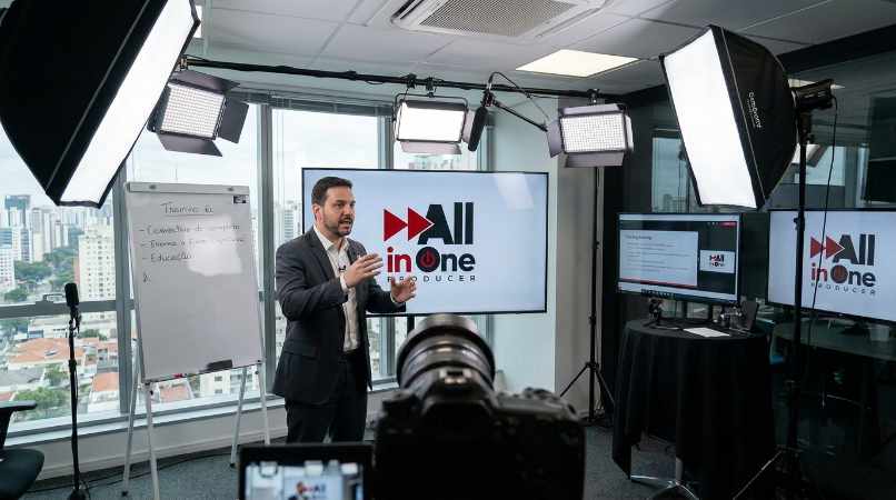 Gravação de Curso Online em São Paulo