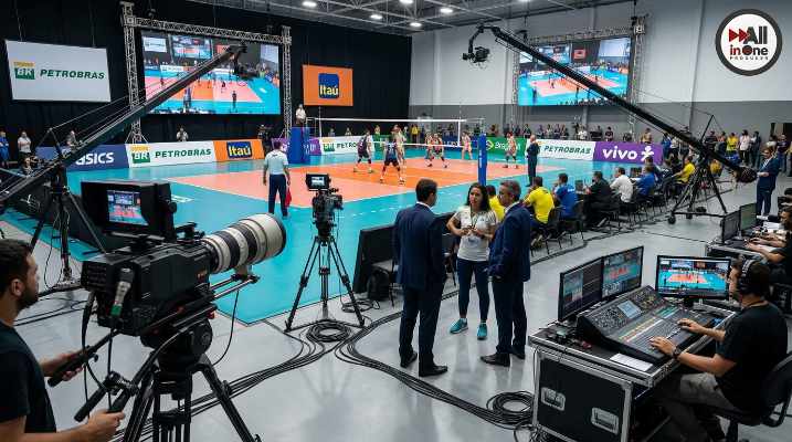 Transmissão ao Vivo Eventos esportivos e Corporativos