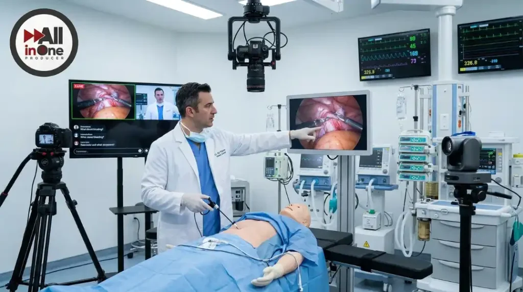 Transmissão ao vivo em São Paulo - Cirugias Médicas