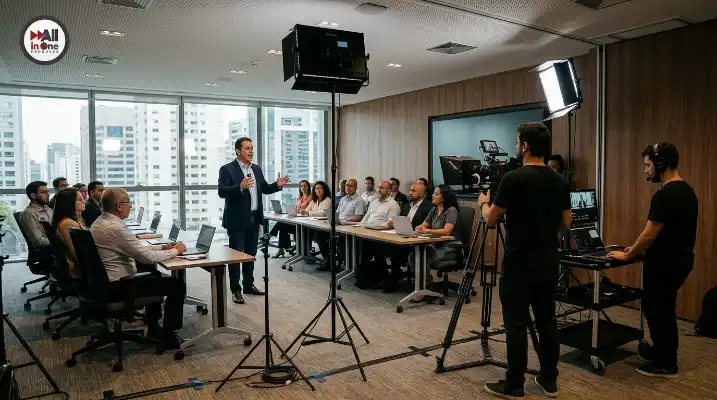 Gravação de vídeo Workshop em São Paulo